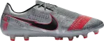 Бутсы Nike Phantom Venom Elite AG Pro 'Metallic Bomber Grey Laser Crimson', серый - фото