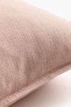 Наволочка H&M Cushion Containing Flax, 60x60 см, розовый - фото 4