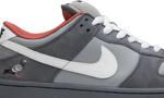 Лимитированные кроссовки Nike Jeff Staple x Dunk Low Pro SB 'Pigeon', серый - фото 3