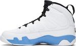 Кроссовки Air Jordan 9 Retro UNC 2010, белый - фото 3