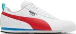 Кроссовки Puma Roma Game White High Risk Red, белый - фото