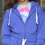 Dylan худи с молнией в цвете Perfect Peri KatieJnyc, Perfect Peri - фото 2