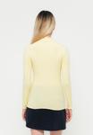 Топ JDY HIGHNECK NOOS, Double Cream/Yellow - фото 3