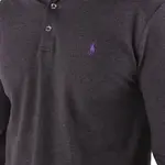 Мужская поло Polo Ralph Lauren, темно-серый - фото 5