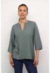 Блуза THEA Kaffe, зеленый - фото 5