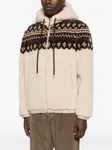 Худи с узором "фэйр-айл" MONCLER, нейтральный - фото 3