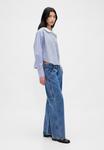 Блуза GAP GAP SANDY LIANG POPLIN OVERSIZED SHIRT, Matisse Blue/Blue - фото 2