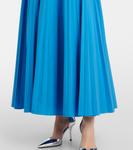 Ари бесшовное хлопковое миди-платье Simkhai, Oasis Blue - фото 5