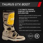 Мотоциклетные ботинки Sidi Taurus GTX Touring, Black - фото 9