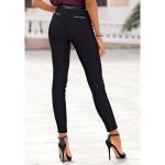 Эластичные брюки женские LASCANA, черный - фото 5