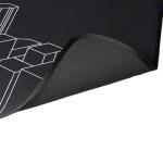 Защитный коврик под компьютерное кресло Ikea Lanespelare, 110x100 см, черный/город - фото 4