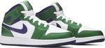 Кроссовки Air Jordan 1 Mid GS Hulk, зеленый - фото 8