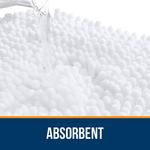 Коврик для туалета Olanly U-образной формы, 60х60 см, белый - фото 3