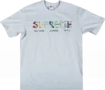 Футболка Supreme Crystals T-Shirt 'Ash Grey', серый - фото