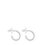 Серьги Tous Basics Short 10 mm Ball Hoop, серебро - фото 2