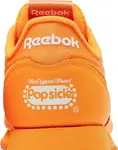 Кроссовки popsicle x classic leather 'semi fire spark' Reebok, апельсин - фото 8