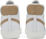 Кроссовки Nike Blazer Mid Premium 'Light Patina', белый - фото 7