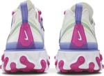 Кроссовки Nike Wmns React Element 55 'White Fire Pink', белый - фото 7