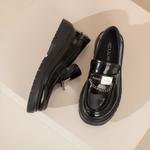 Лоферы женские с низким верхом Vedullar, черный - фото 14