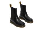 Ботильоны на плоской подошве 2976 hi челси Dr. Martens, черный - фото 3