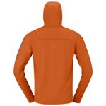 Куртка для альпинизма Falketind Warm 2 Stretch Hood M Gold Flame - S Norrona - фото 2