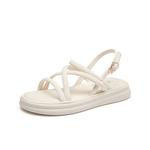 Сандалии с одним ремешком женские DUSTO, Beige - фото