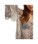 Блузка Free People Day Dreaming Blouse, цвет Stone Combo - фото 3