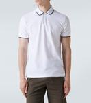 Рубашка-поло из хлопкового пике Loro Piana, Optical White - фото 3