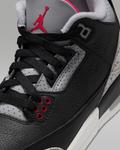 Кроссовки для подростков Nike Air Jordan 3 Retro 'Black Cement', черный/серый - фото 7