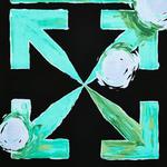 Лонгслив Off-White Tornado Arrow Long-Sleeve Tee 'Black/Multicolor', черный - фото 4