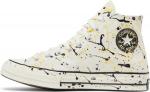 Кроссовки Converse Chuck 70 High Archive Paint Splatter - Egret, кремовый - фото 3