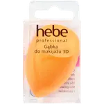 Hebe Professional Pomarańczowa спонж для макияжа 3D оранжевый, 1 шт. - фото 3