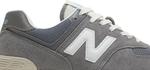 Кроссовки New Balance 574, серый/кремовый - фото 3