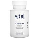 Vital Nutrients, Карнитин, 500 мг, 60 веганских капсул - фото