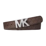 Ремень Michael Kors Reversible Logo Buckle, коричневый/черный - фото 2