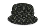 Панама унисекс Louis Vuitton, черный/зеленый - фото 2