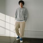 Свитшот унисекс STARTER, новый светло-серый меланж - фото 10