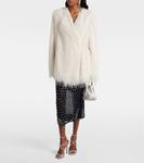 Азия 110 атласные сандалии Jimmy Choo, Silver - фото 3