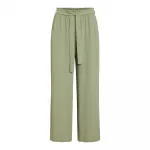 Брюки Vila Josa Belted Culotte, зеленый - фото 3
