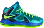 Кроссовки Nike LeBron 10 P.S. Elite 'Sport Turquoise', бирюзовый - фото 2