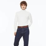 Ремень H&M Leather, коричневый - фото 4