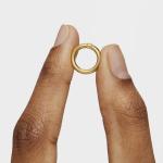 Кольцо-подвеска Tous Hold Small, золото - фото 5