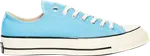 Кроссовки Converse Chuck 70 Low University Blue, синий - фото
