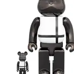 BE@RBRICK Medicom Toy Plus Black Chrome Ver - фото 4