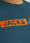 Футболка с принтом LOGO Jack & Jones, синий - фото 6
