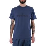 Футболка с принтом логотипа STONE ISLAND, синий - фото 4