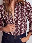Рубашка с принтом Sienna Bird Boden, Purple/Multi - фото 2