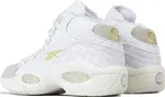 Кроссовки question mid 'white party' Reebok, белый - фото 4