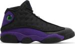 Кроссовки Air Jordan 13 Retro Court Purple, черный - фото