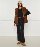 Шерстяные брюки Regular fit Twin-Set, серый - фото 2